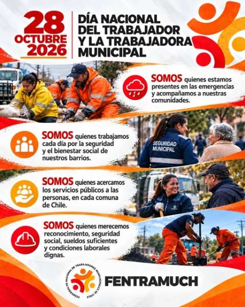 Conmemoración dia de los trabajadores y funcionarias municipales
